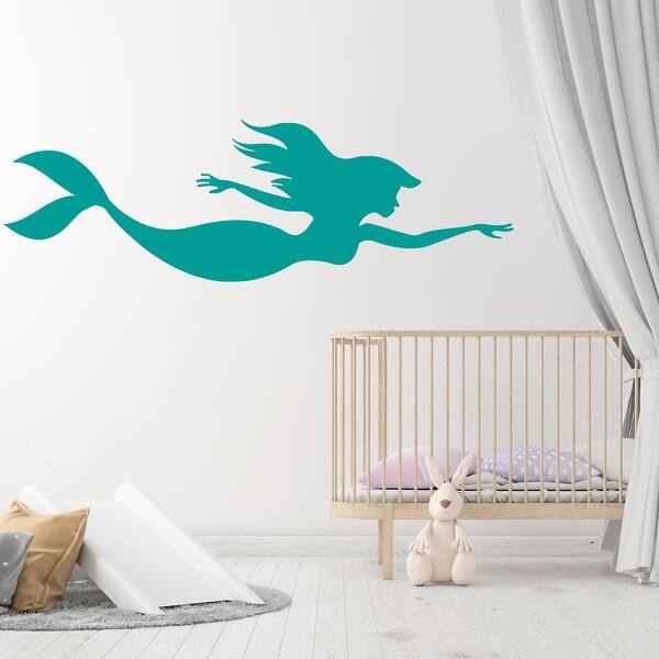 Mermaid Wall Decal Vinyl Sticker Decals Nymph - Bed Bath & Beyond ...