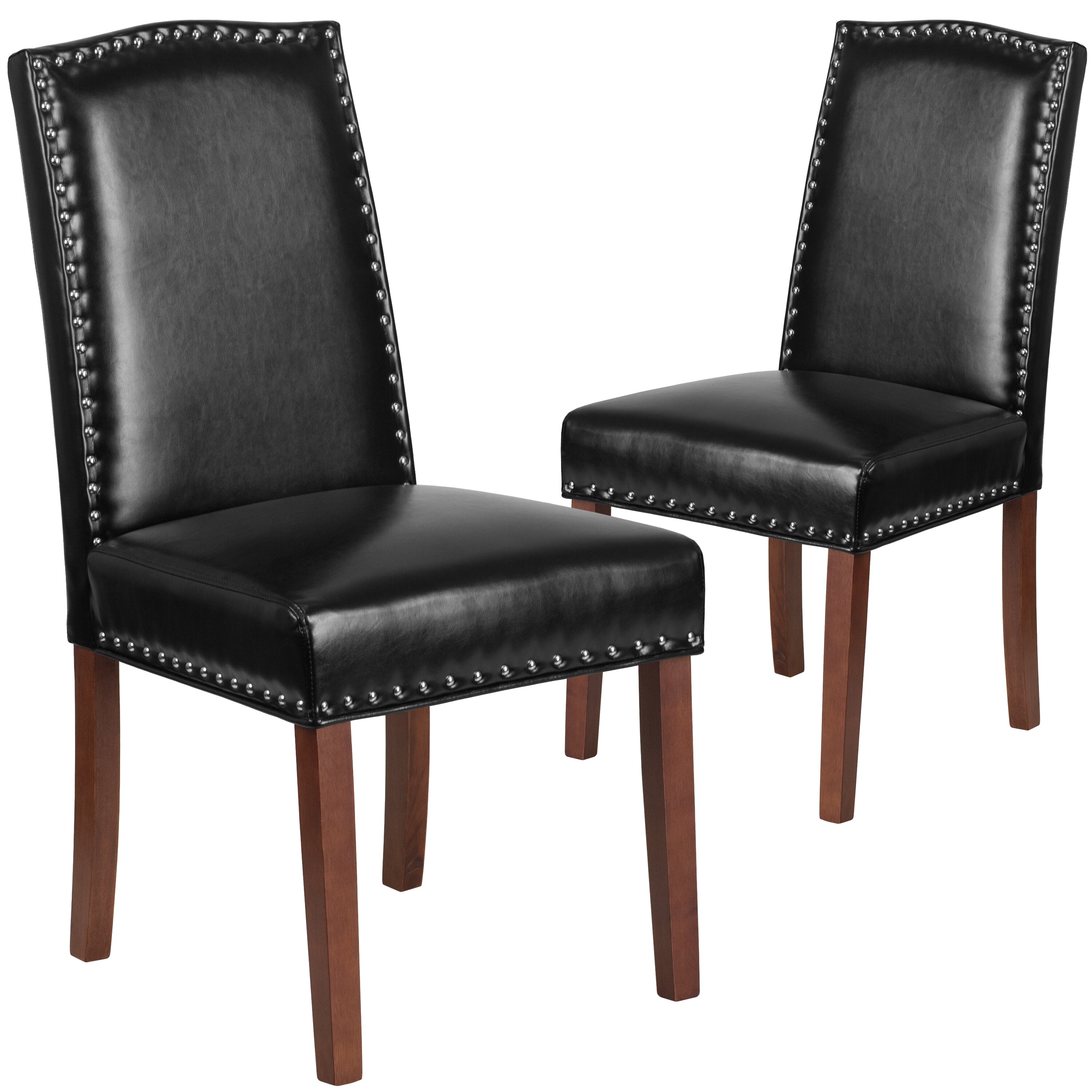 Shop 2 Pk Hercules Hampton Hill Series Parsons Chair With Silver Nail Heads Overstock 18504631