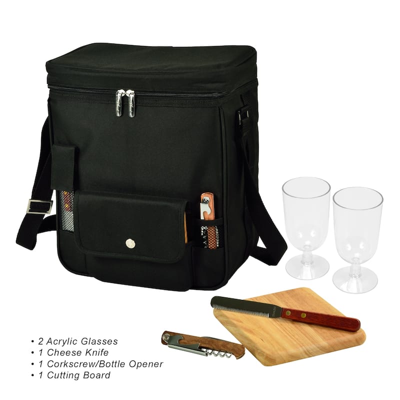 Washington State Cougars Wine and Cheese Picnic Cooler