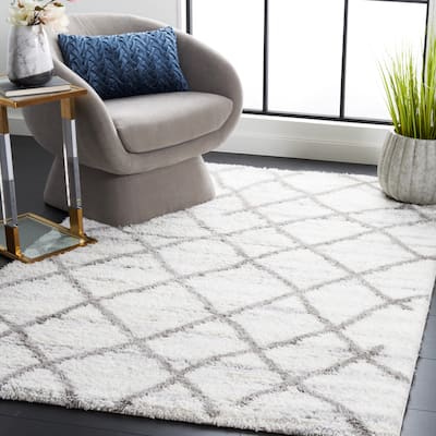 SAFAVIEH Tahoe Shag Letta Moroccan 1.2-inch Thick Rug