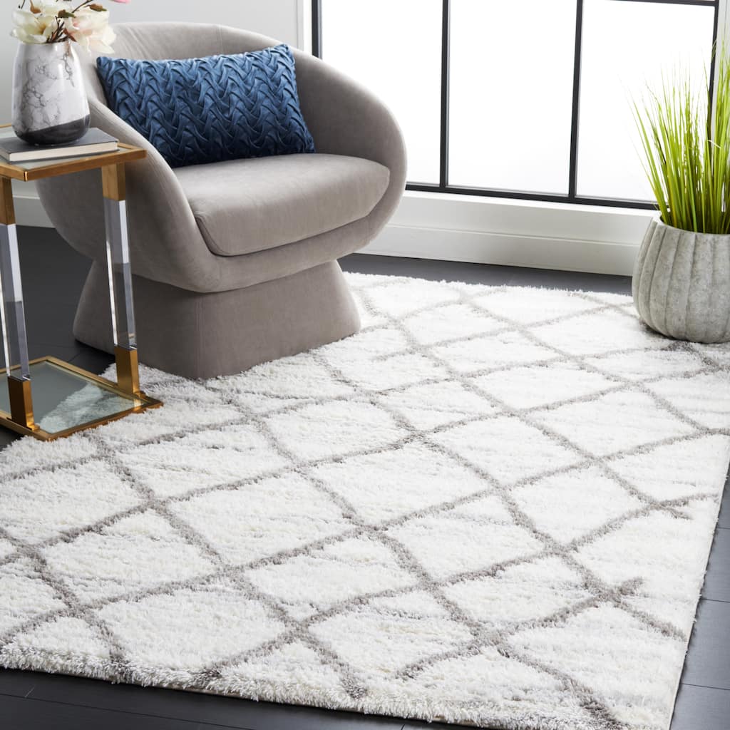 SAFAVIEH Tahoe Shag Letta Moroccan 1.2-inch Thick Rug