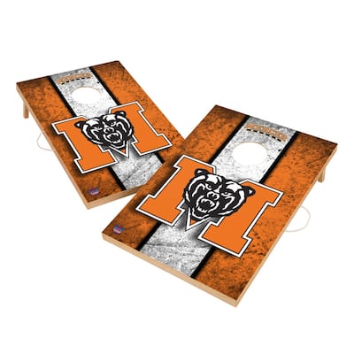 Vintage Mercer University Bears Regulation 2x4 Cornhole Set