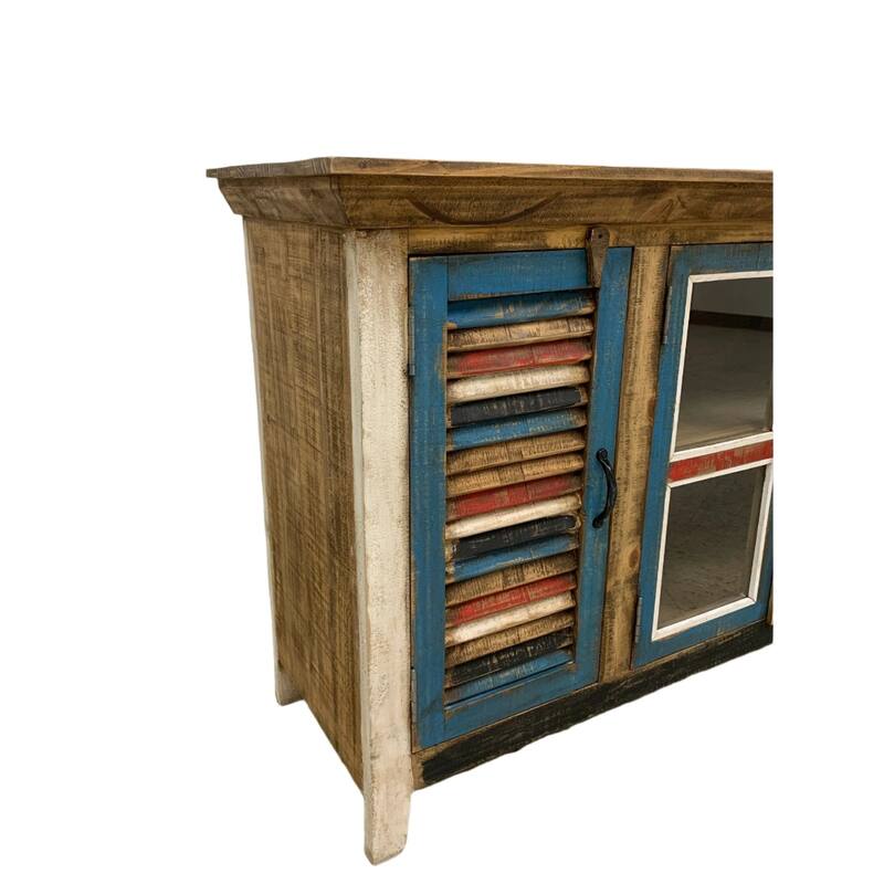 La Boca Shutter Door TV Stand - 65"