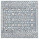 preview thumbnail 13 of 91, SAFAVIEH Handmade Micro-Loop Togzhan Wool Rug 5' Square - Blue/Ivory - Square
