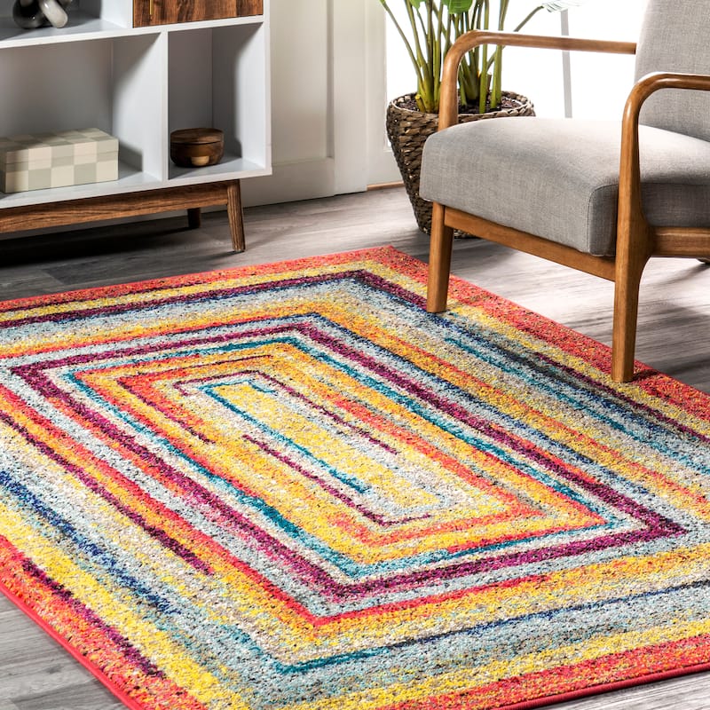 Nuloom Hargis Labyrinth Area Rug
