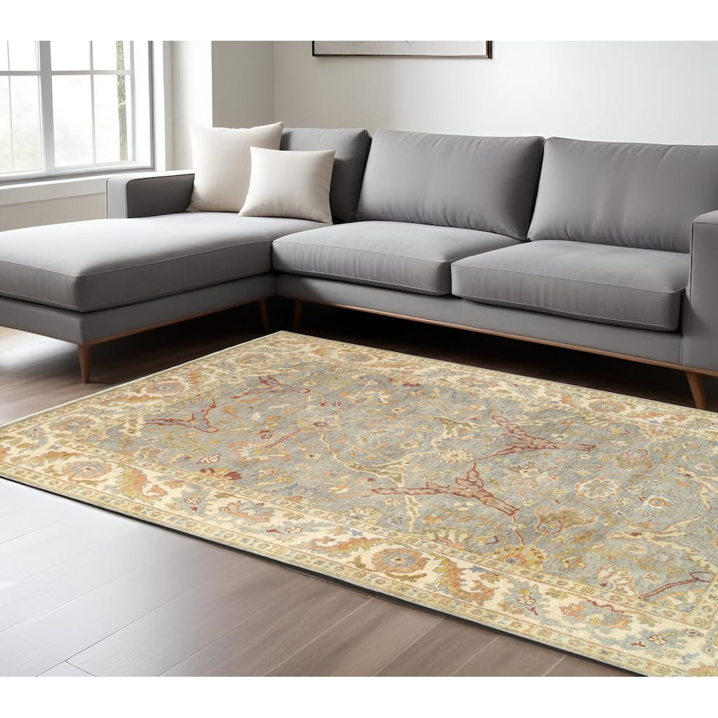 HomeRootsOriental Traditional Rectangle Area Rug