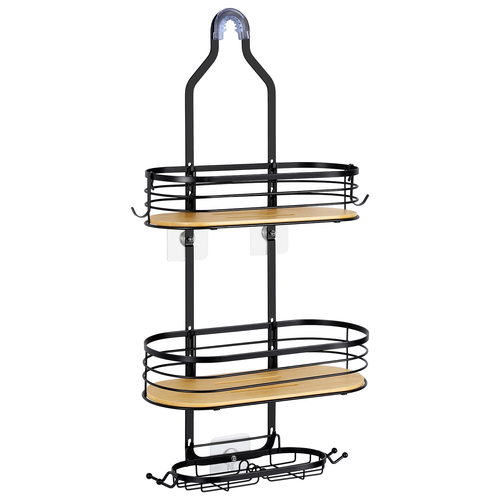 Over Shower Head Caddy with Soap Holder and Hooks - Bed Bath & Beyond -  38325070