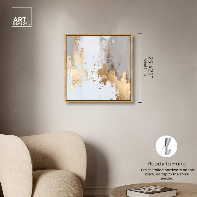 Ghostly Glimmer II Canvas by Art Remedy