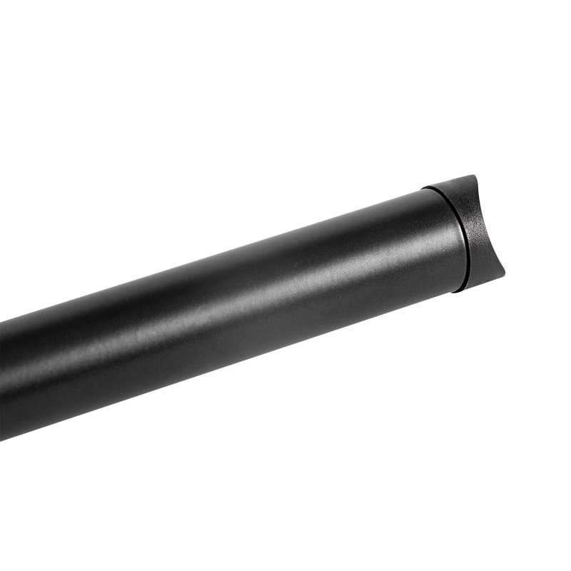 Utopia Alley Rustproof L-Shaped Corner Rod Vertical Ceiling Support Bar, Black