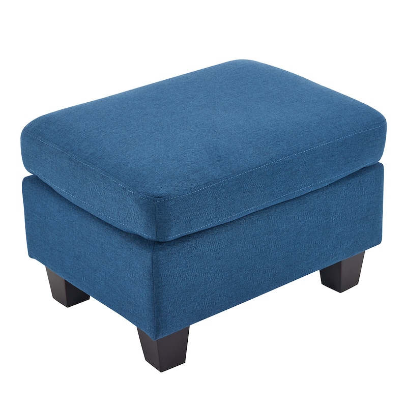 Rosella Fabric Ottoman by Christopher Knight Home