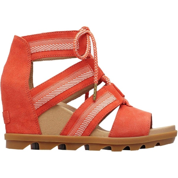 red sorel sandals