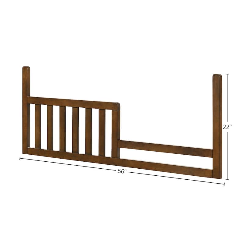 San Mateo Nursery 56" Wide Toddler guardrail, Tuscan