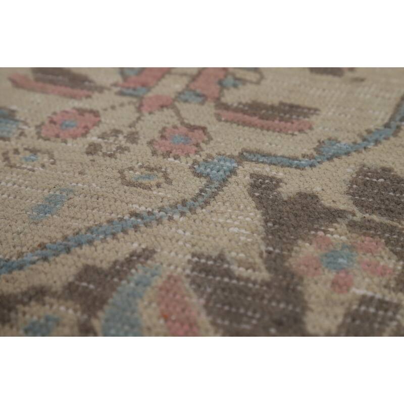 Medallion Tabriz Persian Area Rug Hand-Knotted Bedroom Wool Carpet - 6'4"x 9'3"