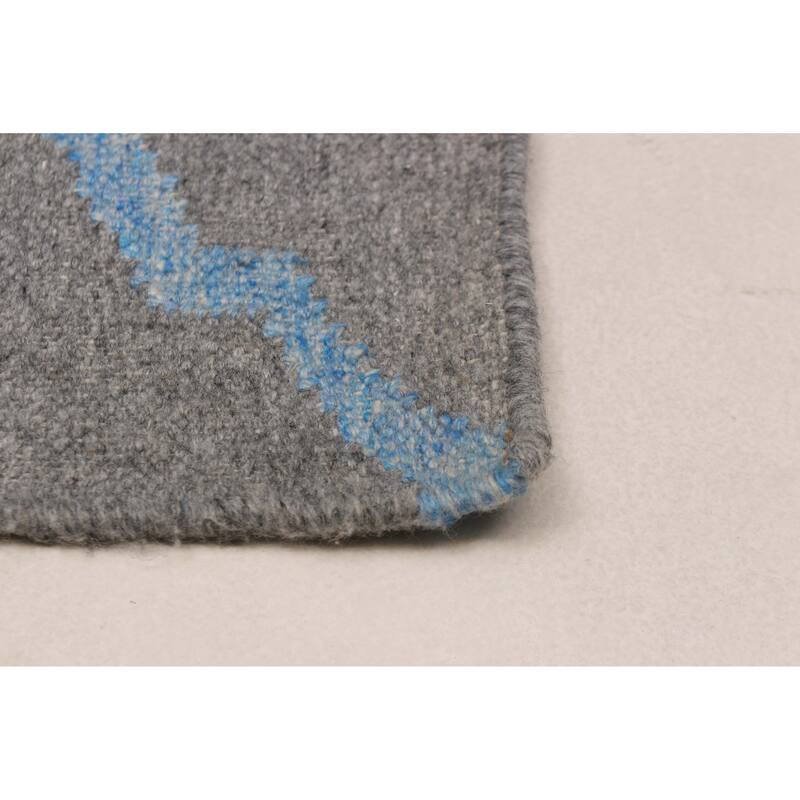 Ankara FW Grey Kilim 5'4" x 7'10" - 5'4 x 7'10