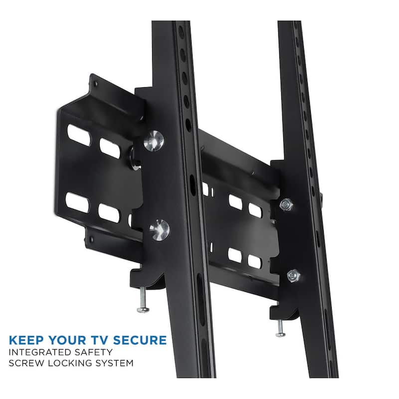 Tilting Flatscreen Wall Mount TV for LED, LCD, and Plasma televisions - Black