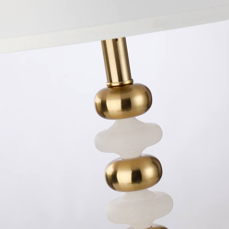 Cosmopolitan Metal Table Lamp With Drum Shade