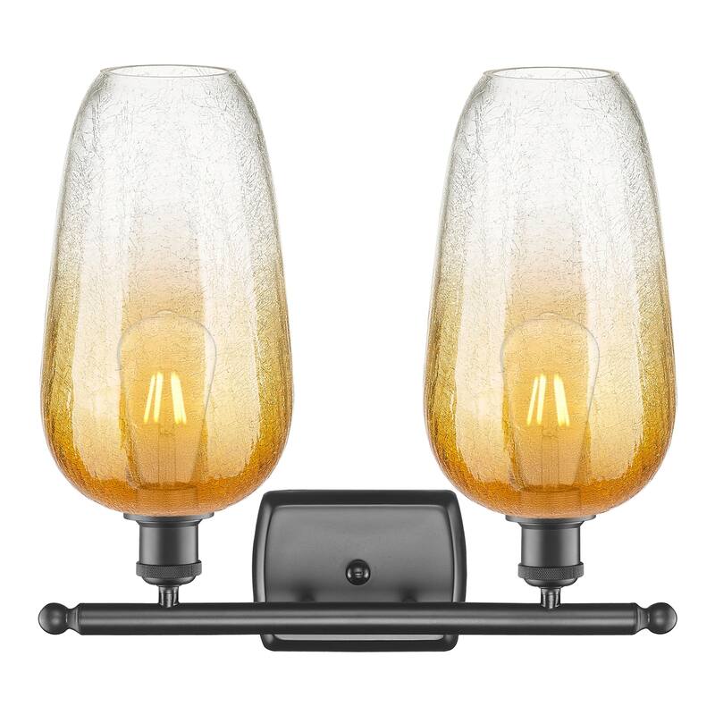 Innovations Lighting Endless Possibilities Ballston - Brookhaven Flute - 2 Light 17" Bath Vanity Light