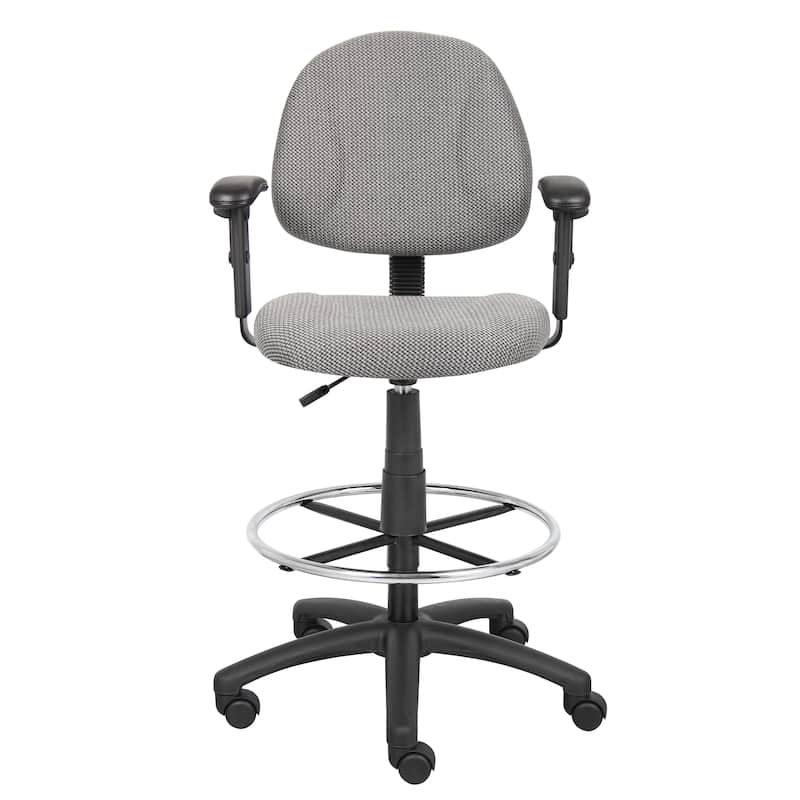 Boss Contoured Comfort Drafting Chair with Arms
