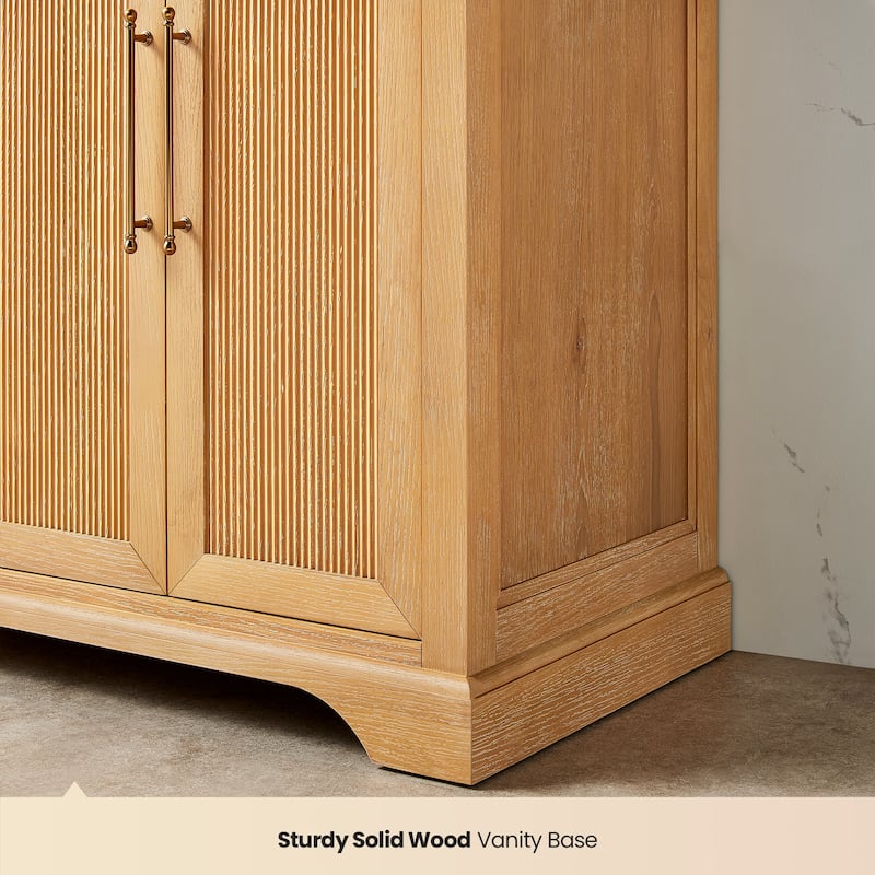 Tokyo Bath Vanity with Quartz Stone Top without Mirror