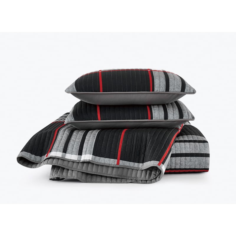 Truly Soft Danbury Plaid Quilt Set - Twin - Twin XL