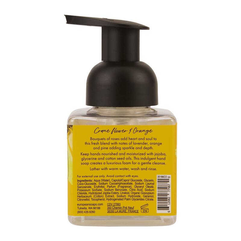 Pre de Provence Le Jardin - Foaming Soap 250Ml - Crane Flower & Orange