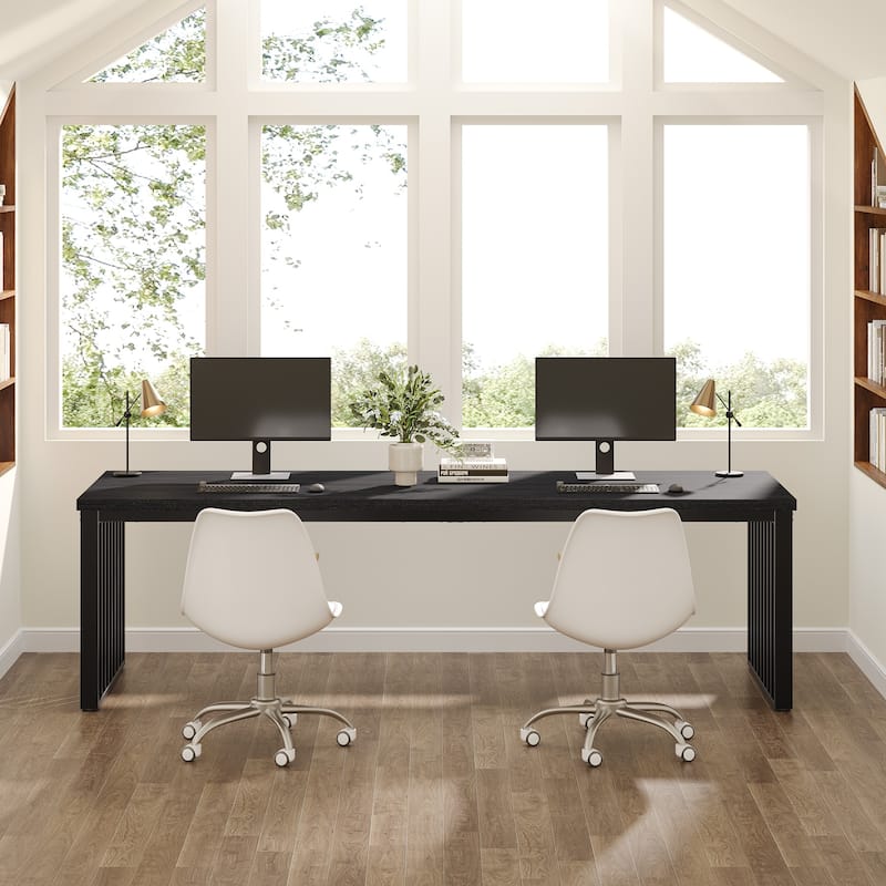 78.74-inch Two Person Computer Desk for Home Office