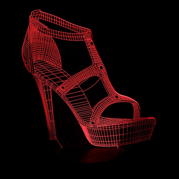 Sneaker Lamp LED 7 Color Changing Night Light 