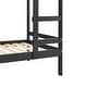 preview thumbnail 66 of 77, Walker Edison Simple Solid Wood Twin Over Twin Bunk Bed