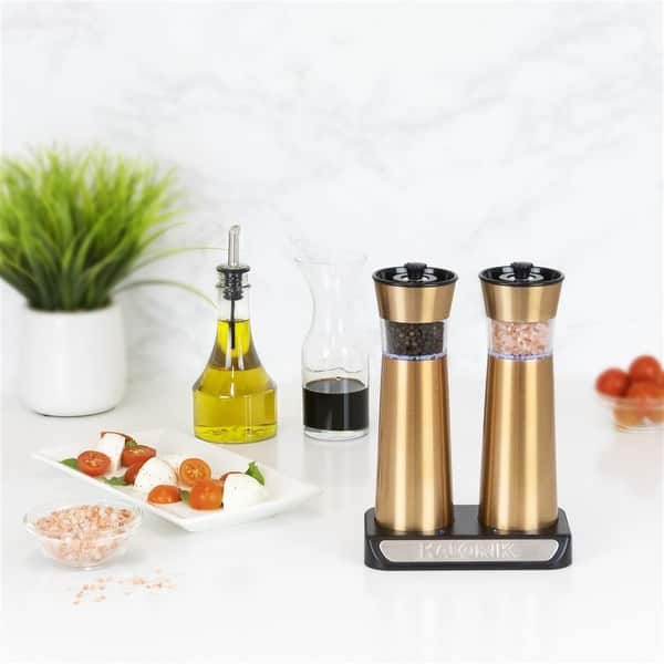 Copper Electric Salt and Pepper Grinders PPG 45587 CP - Bed Bath & Beyond -  36969205
