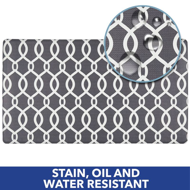 SoHome Cozy Living Kochi Lattice Anti-Fatigue Kitchen Mat