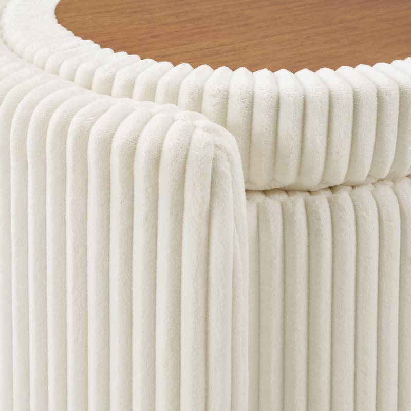 Sable Storage Ottoman