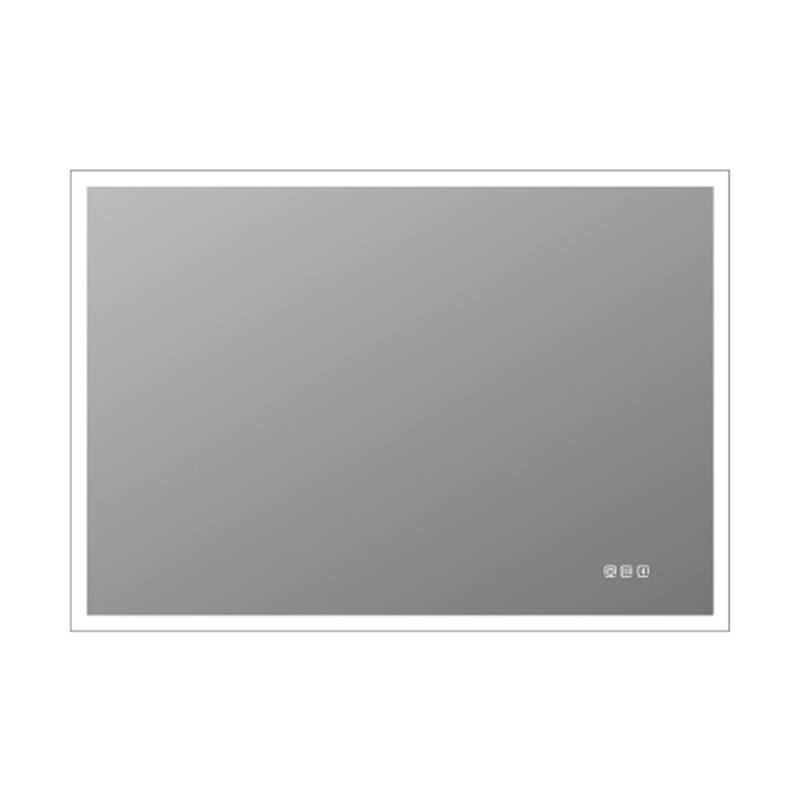 Rectangular Aluminum Framed Multi-functional Wall Mounted LED Bathroom Vanity Mirror
