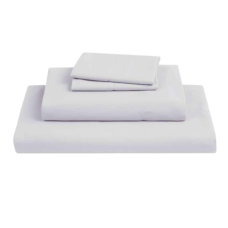 Simply Essentials Microfiber Sheet Set and Pillowcases - Queen - Grey