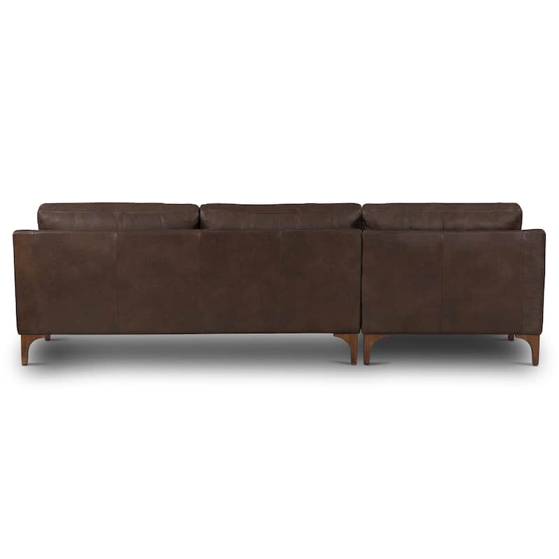 Poly & Bark Sorrento Sectional - Genuine Italian Leather