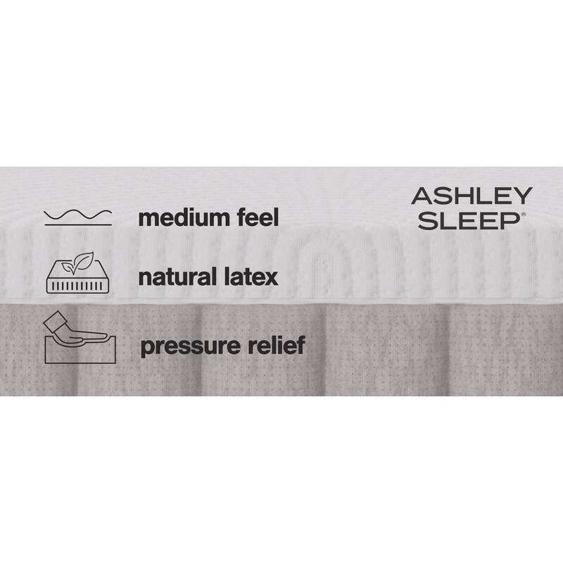 Signature Design by Ashley Terra Sleep Medium White Mattress