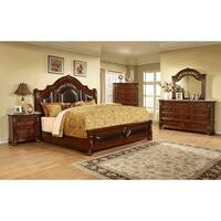 Buy Faux Leather Traditional Bedroom Sets Online At Overstock Our Best Bedroom Furniture Deals