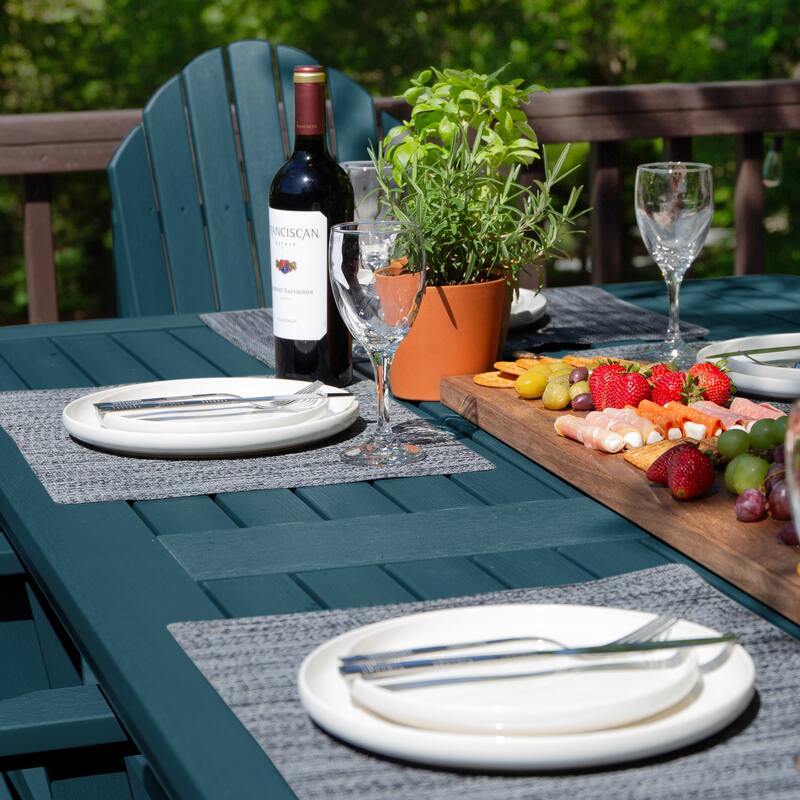 Hamilton 7-Piece Outdoor Dining Set - 42" x 72" Table, Counter-height