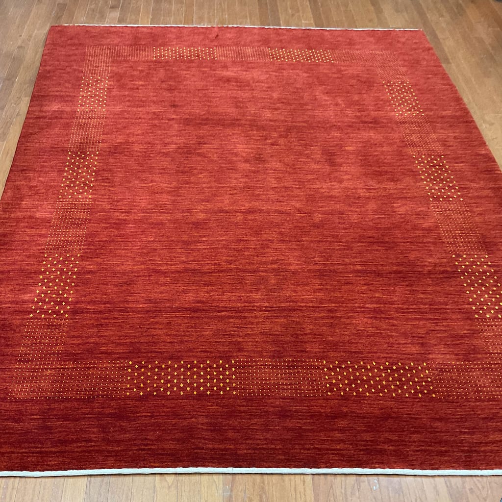HERAT ORIENTAL 8' x 10' Handmade Gabbeh Wool Rug - 8' x 10'