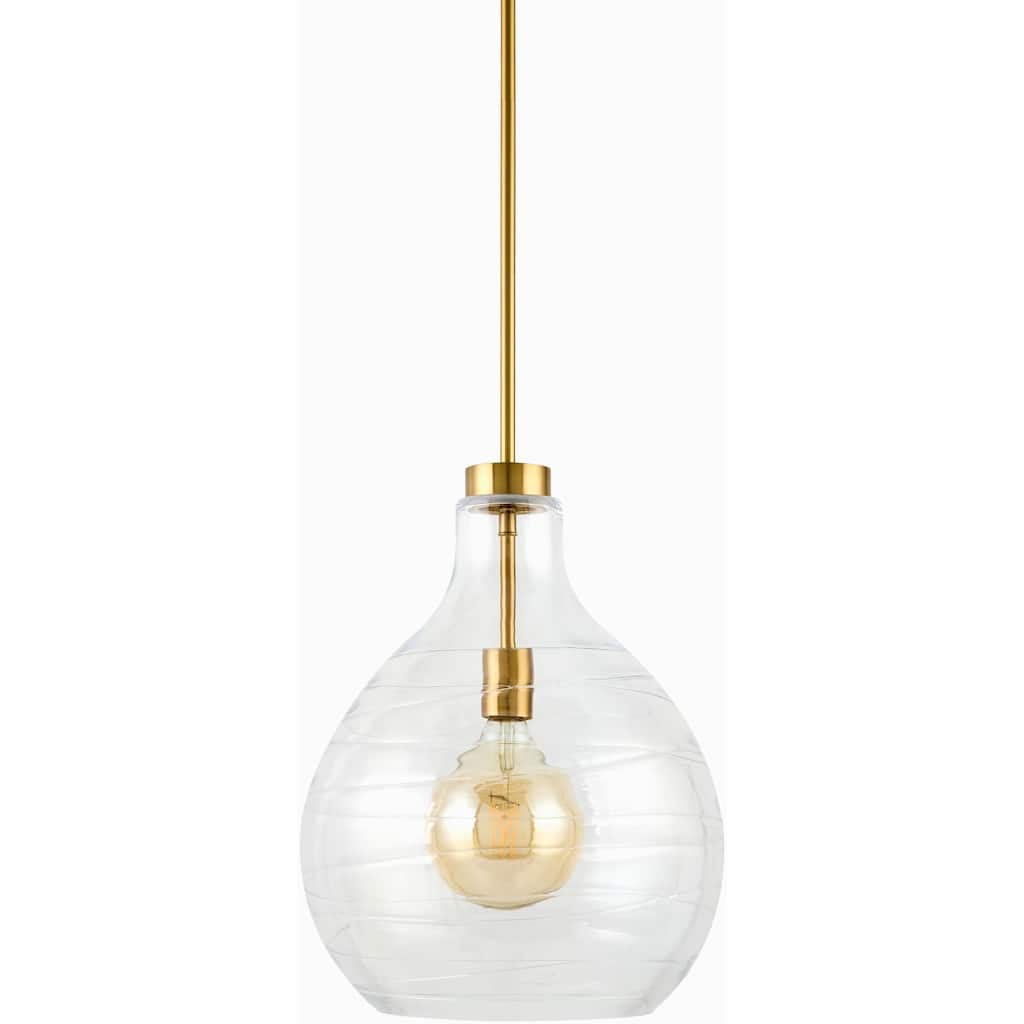 Livabliss Calanda Global Pendant - 13"L x 13"W x 17"H