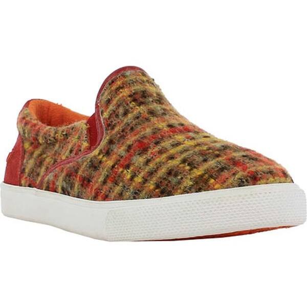 Shop Umi Girls Ava Little Girl Slip On Burgundy Multi Rubber Overstock 17229549