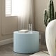 preview thumbnail 2 of 11, Modern Farmhouse Round Accent Nesting Side Coffee Table Set (Set of 2)