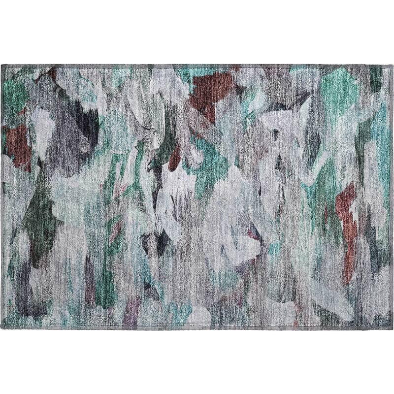 Premium Washable Super Soft Brushstrokes Abstract Mayfield Rug