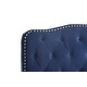 preview thumbnail 5 of 14, Best Quality Furniture Upholstered Button Tufted Panel Bed