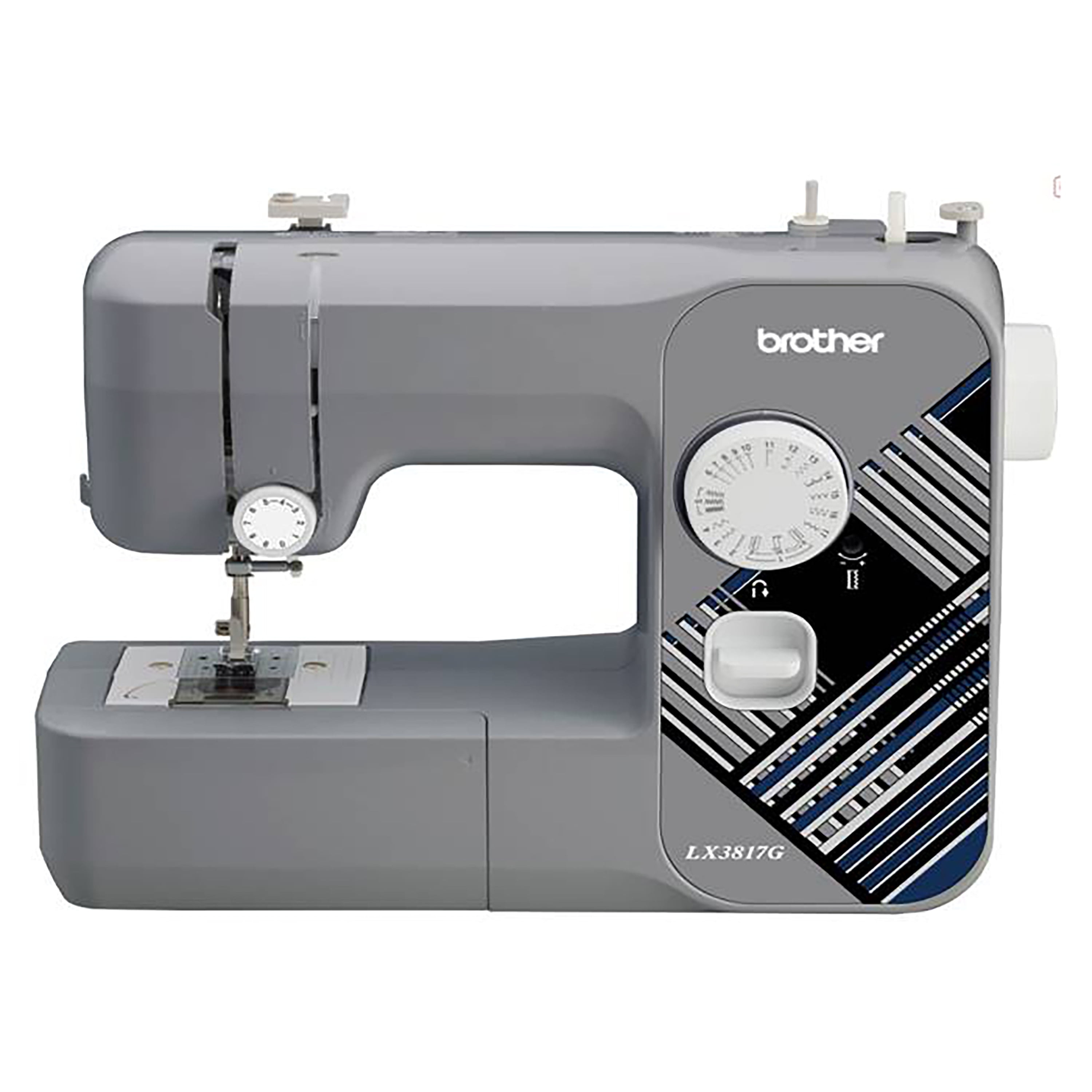 17-Stitch Portable Full-Size Mechanical Sewing Mac...