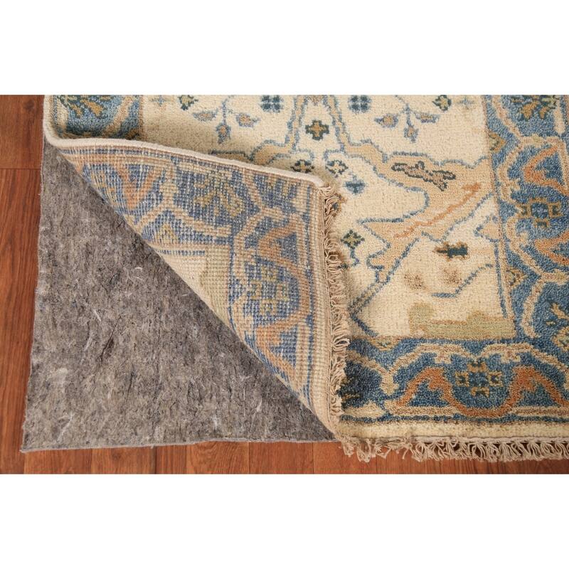 Oushak Oriental Runner Rug Handmade Transitional Wool Carpet - 2'7" x 7'11"