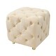 preview thumbnail 53 of 74, Modern Velvet Upholstered Storage Ottoman