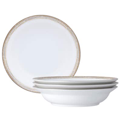 Raylan Set of 4 Rim Dinner Bowls, 10", 25 oz.