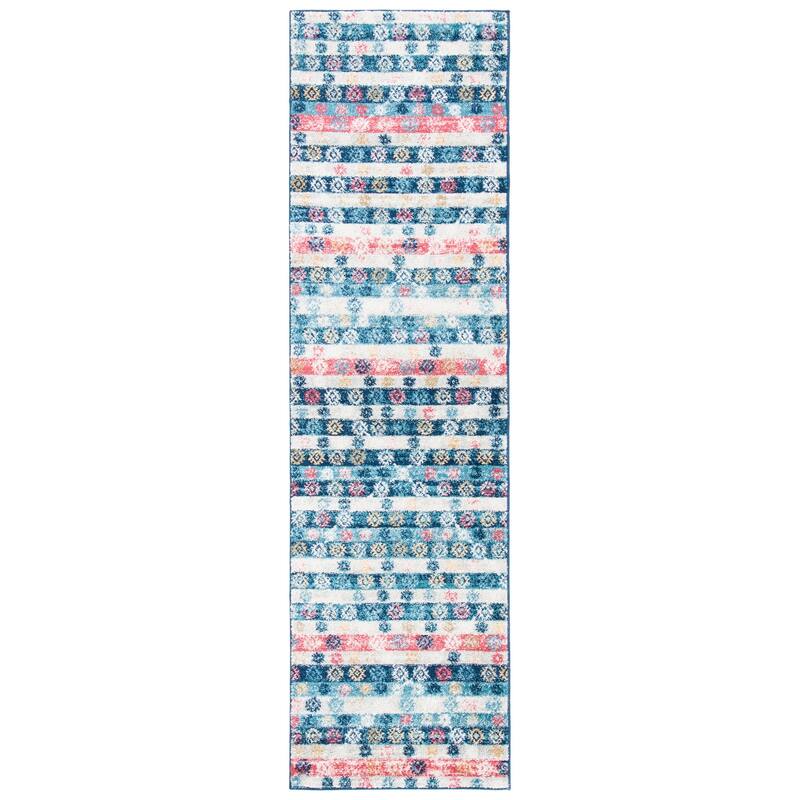 SAFAVIEH Madison Penny Boho Stripe Rug