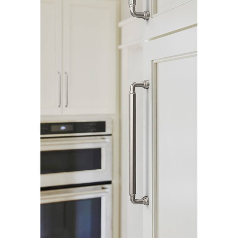 Amerock BP37706 Cowrie 8-13/16" Center to Center Fluted Handle Cabinet
