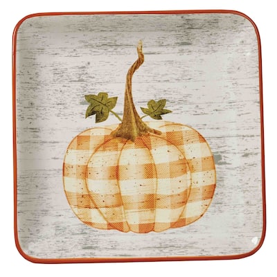 Park Designs Punkin' Patch Salad Plate Set of 4 - 8.5"DIA X 1"H